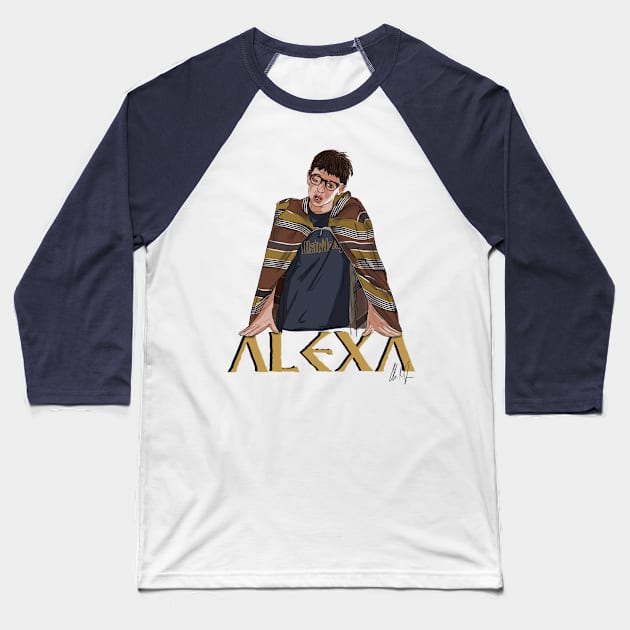 Wet Hot American Summer: Alexa? Baseball T-Shirt by 51Deesigns